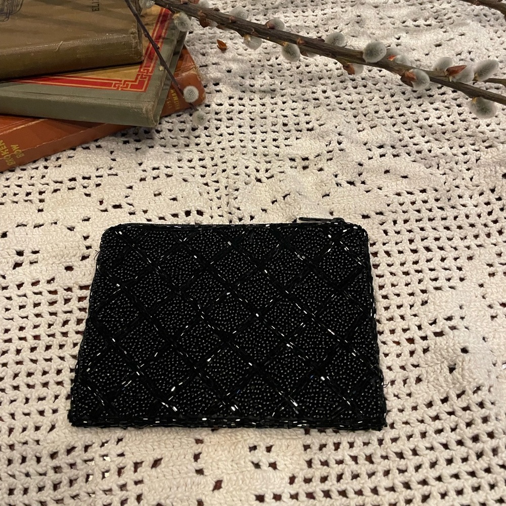 Gorgeous beaded bag EUC